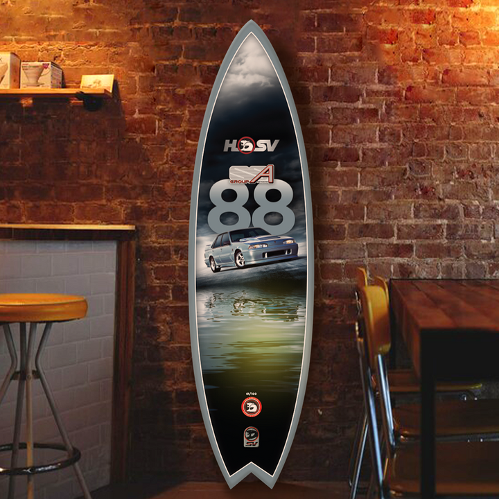 HSV SURFBOARD WALKINSHAW - Includes free poster
