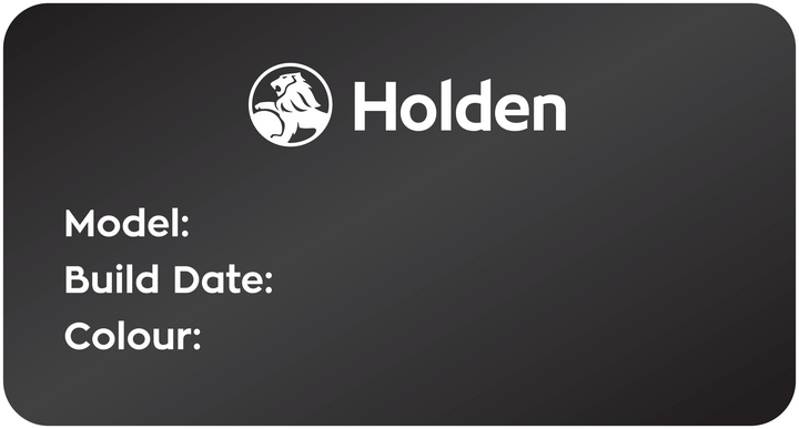 One-of-a-kind Holden Custom Framed Vehicle