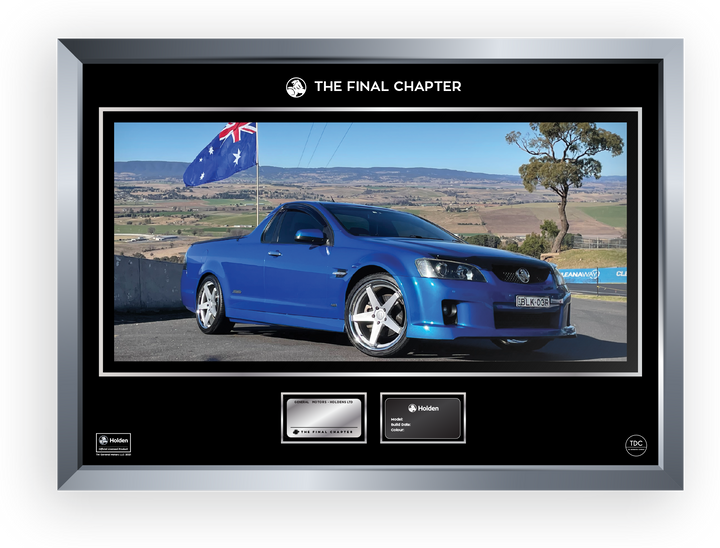 One-of-a-kind Holden Custom Framed Vehicle