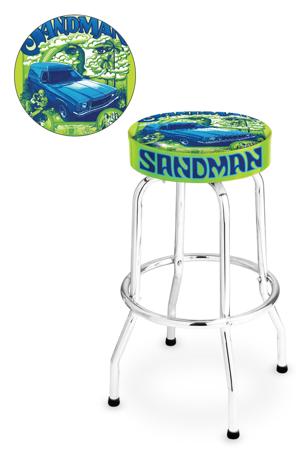 Sandman Bar Stool - Green
