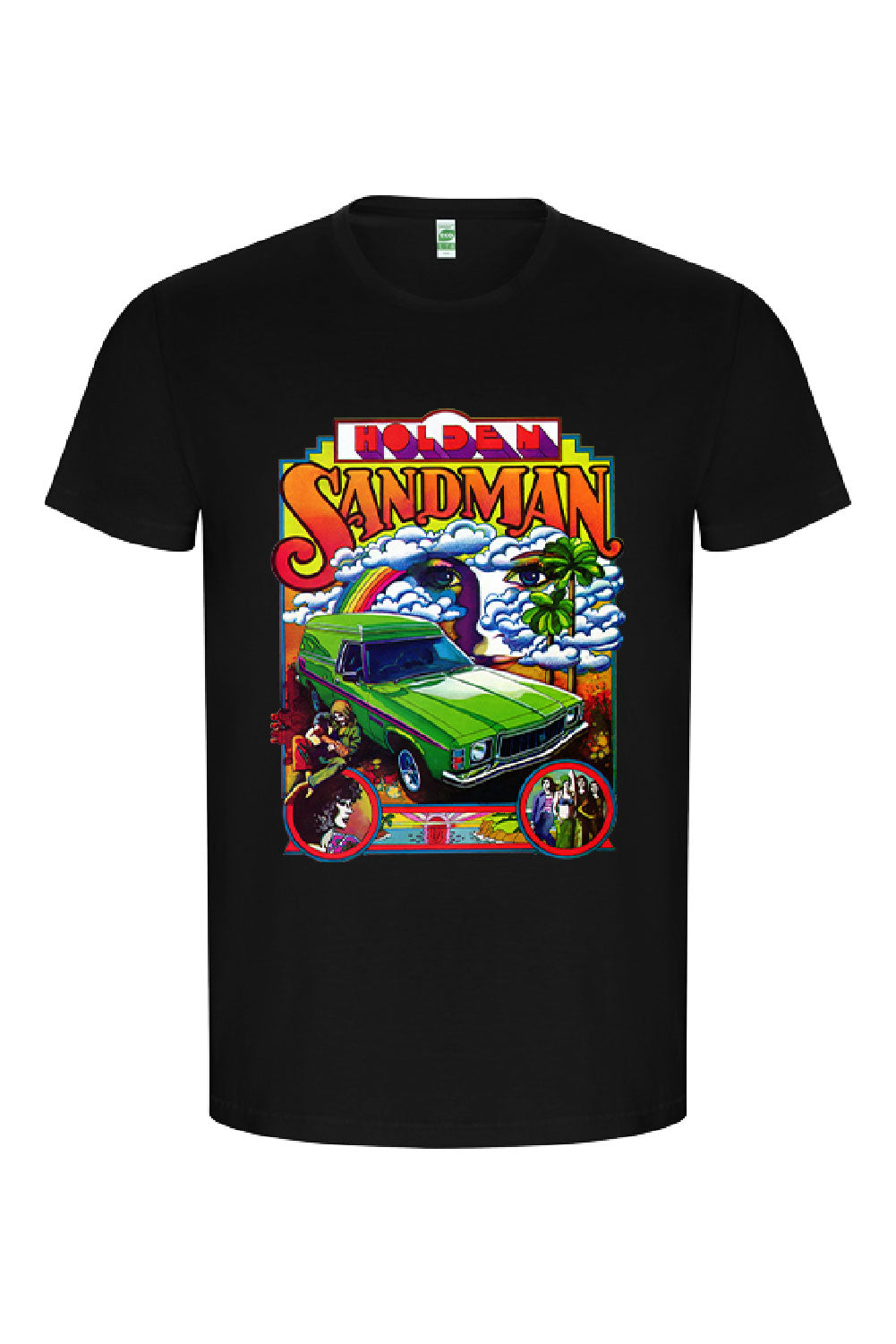 SANDMAN RETRO BLACK T-SHIRT - ONLY 5XL AVAILABLE