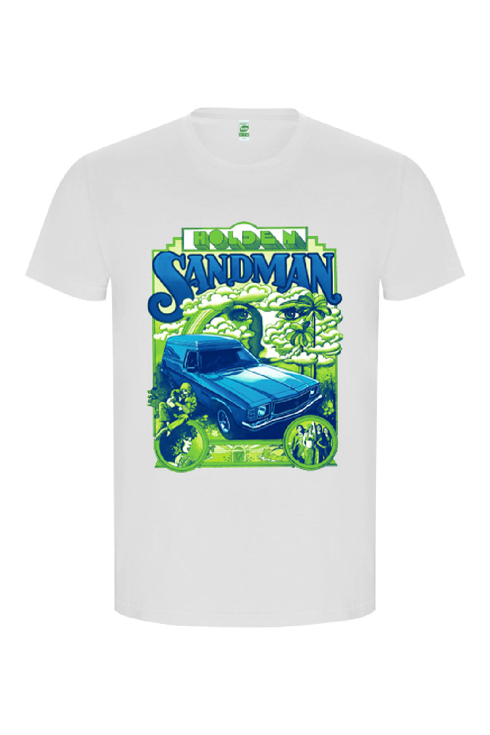 SANDMAN RETRO WHITE T-SHIRT