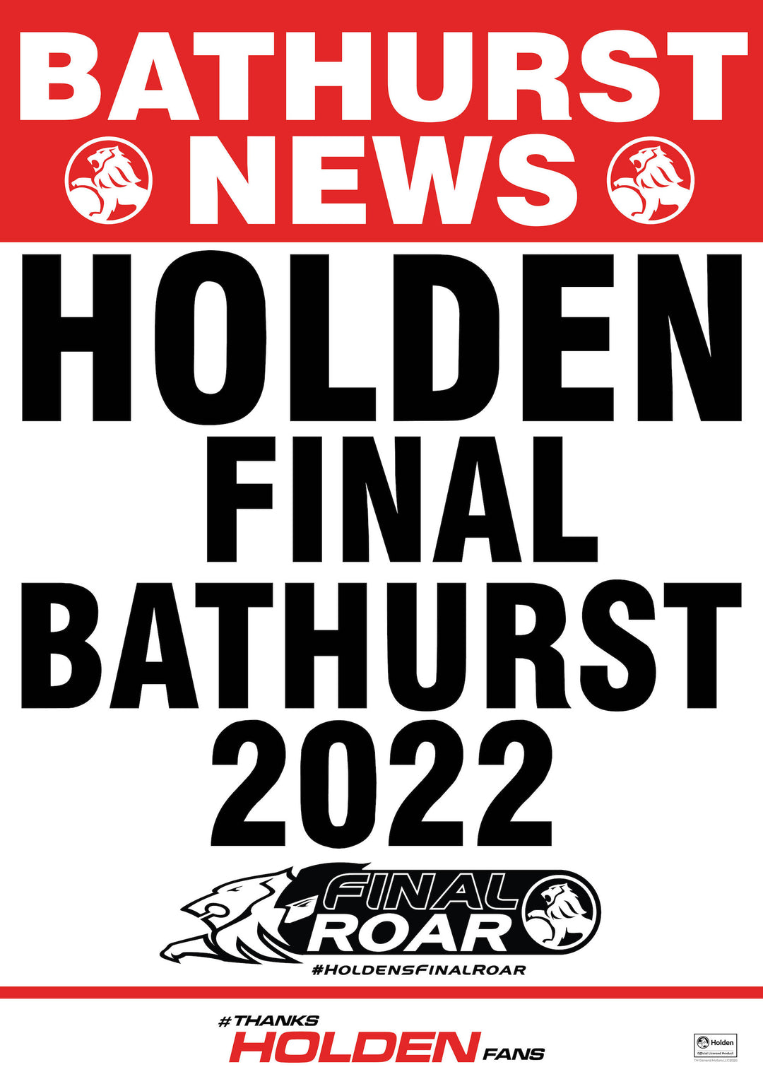 Holden Final Bathurst 2022