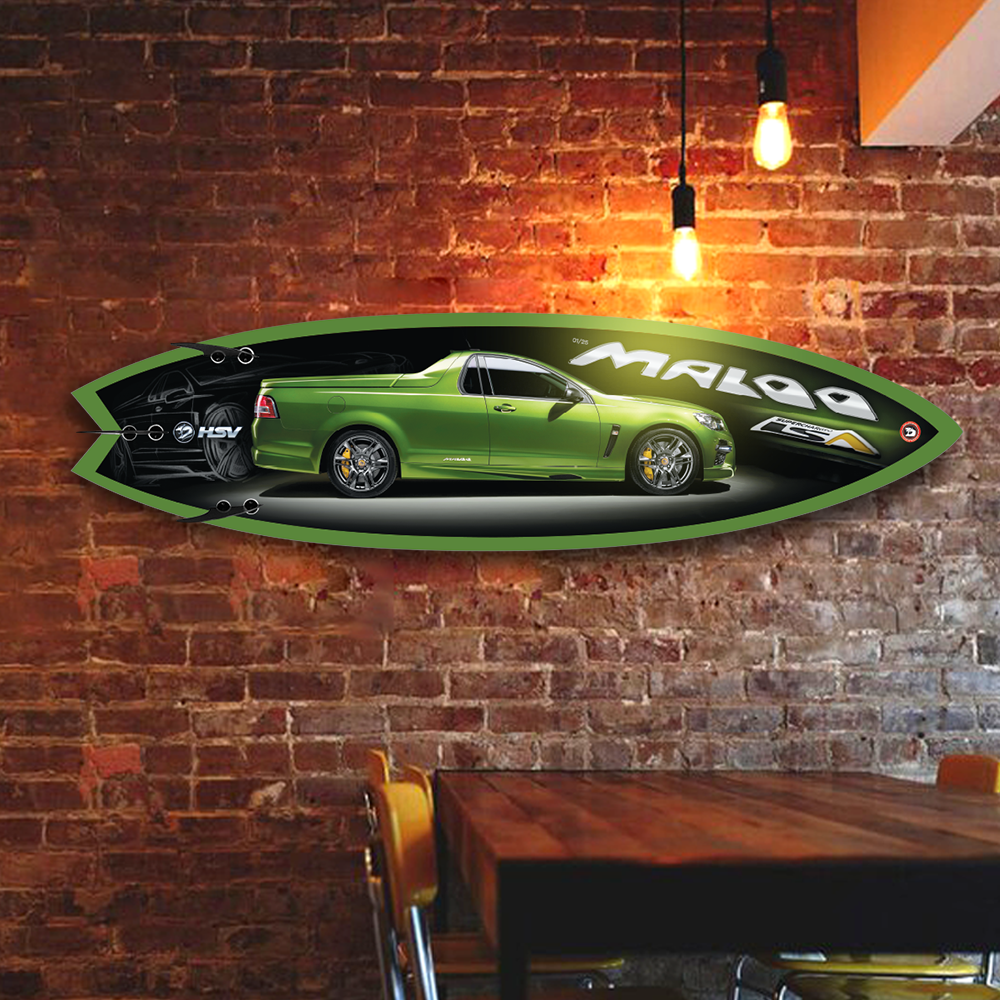 (SOLD OUT) MALOO SURFBOARD - GREEN EDITION