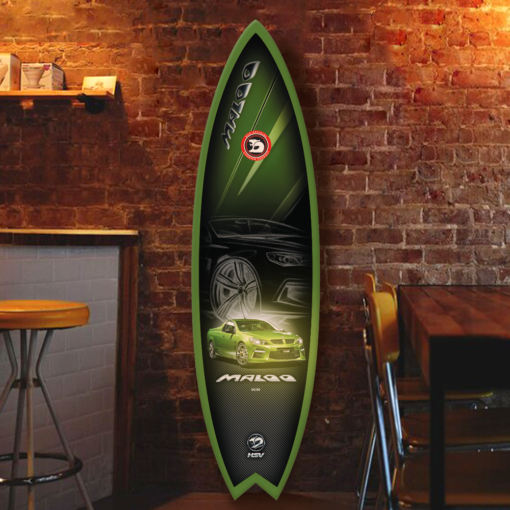 (SOLD OUT) MALOO SURFBOARD - GREEN EDITION