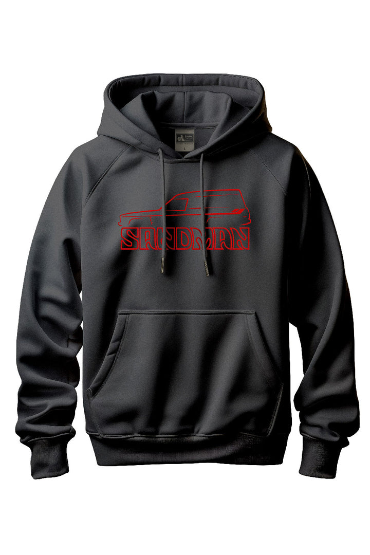 Kids Holden Sandman Hoodie (Red Outline) (Stealth Range)