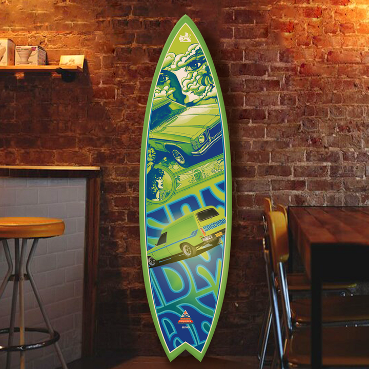 SANDMAN GREEN EDITION - 50TH ANNIVERSARY SURFBOARD