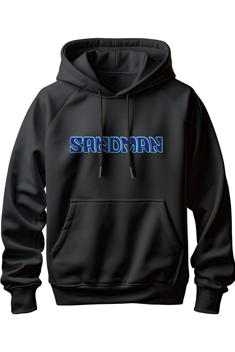 Sandman Supreme Hoodie Blue Logo