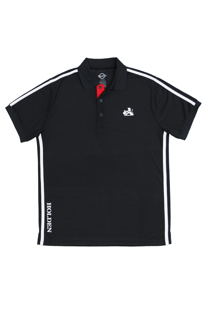 Holden Lion Polo Shirt - Black / White