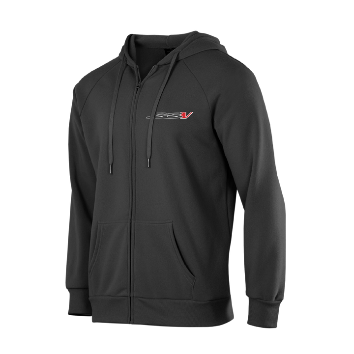 HOLDEN SSV WHITE OUTLINE ZIP HOODIE