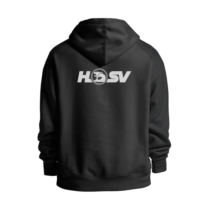 HSV ZIP HOODIE - WHITE LOGO