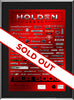 Framed Limited Edition Red Foil Badge Small - SOLD OUT