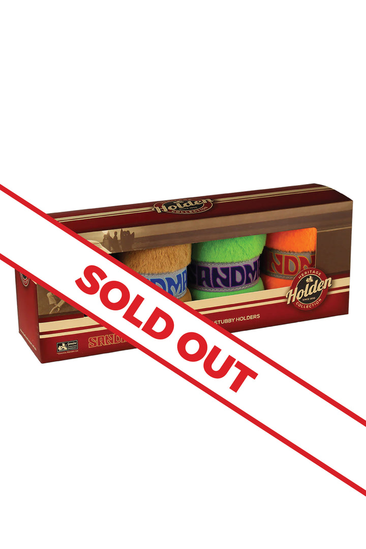 (SOLD OUT) SANDMAN SHAGGY STUBBY COOLERS - PACK OF 4