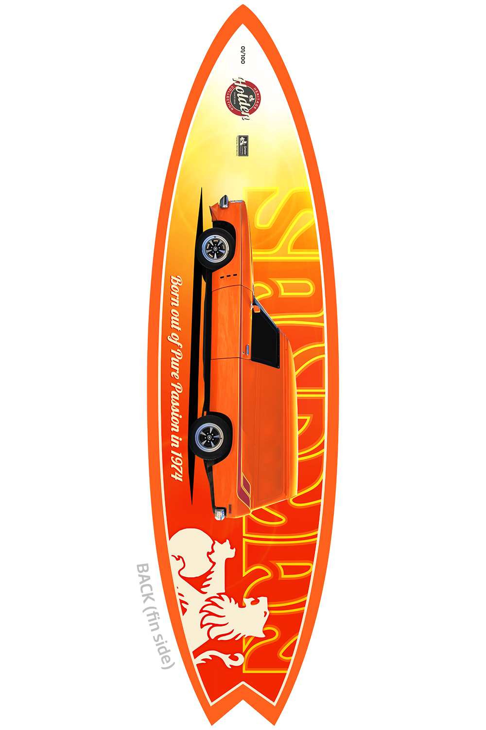 (PRE ORDER) Limited Edition Sandman 50th Anniversary Surfboard