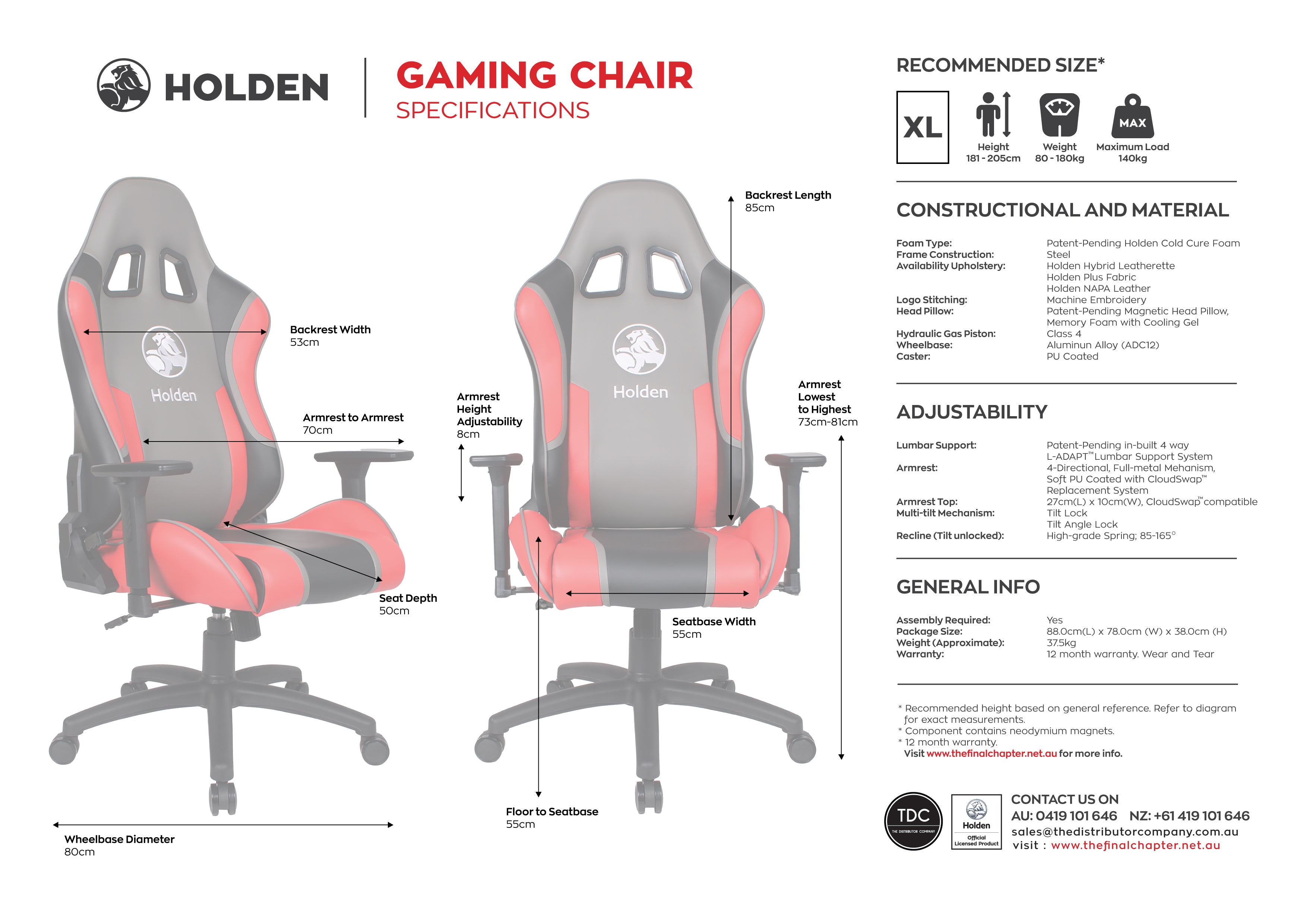 Gaming Chair - Holden