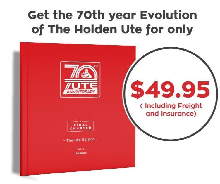 Volume 4 The Evolution of the Holden Ute & Sticker pack